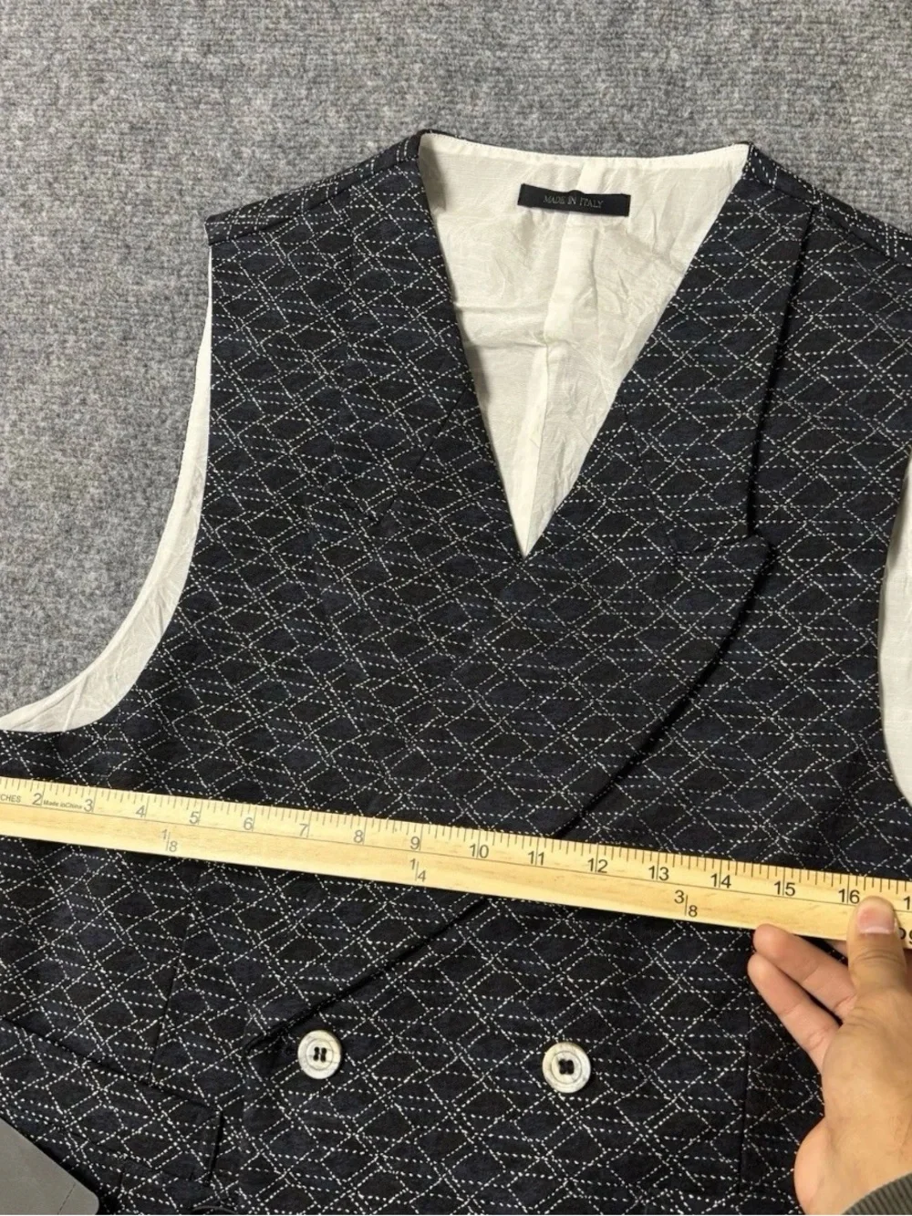 Giorgio Armani Men’s RARE 3 Piece Suit Sz 52R Blazer-vest-pants NWT